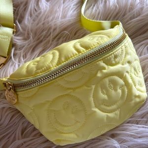 Stoney Clover Lane Puff Smiley Fanny Pack